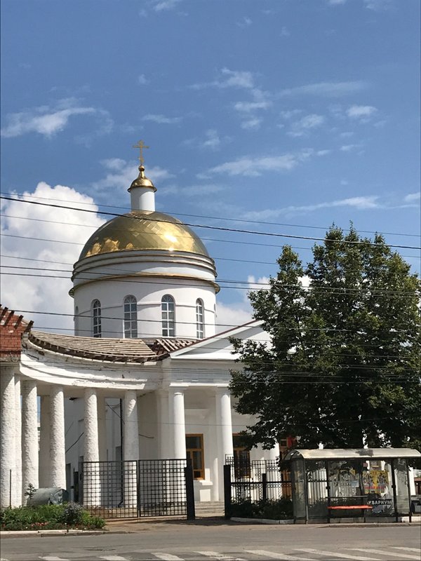 Спасский храм уфа. Церковь на Октябрьской революции в Уфе. Спасский храм, 1824 г.. Спасская Церковь (1824 г.) Уфа.