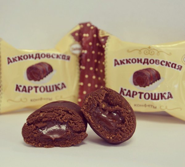 Конфеты Акконд Аккондовская картошка, 100 г