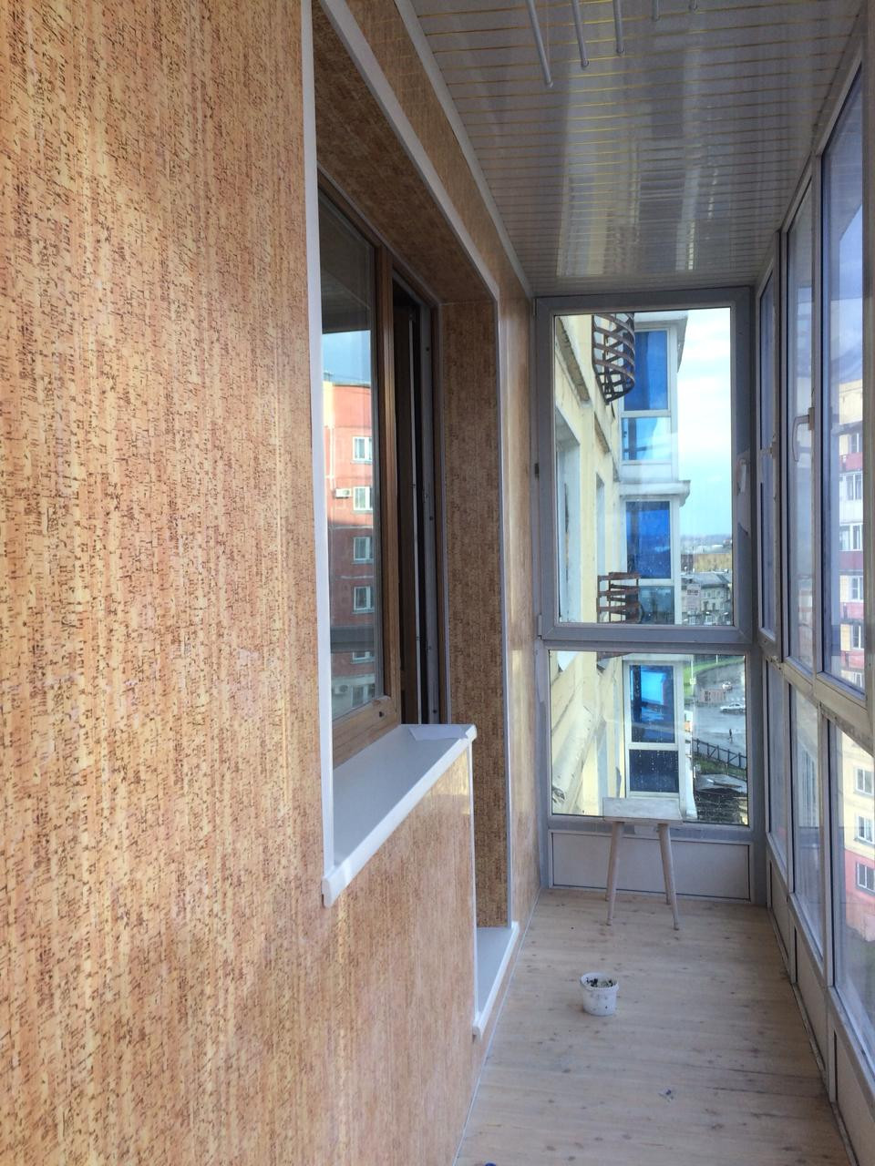 Обшивка балкона внутри Брянск