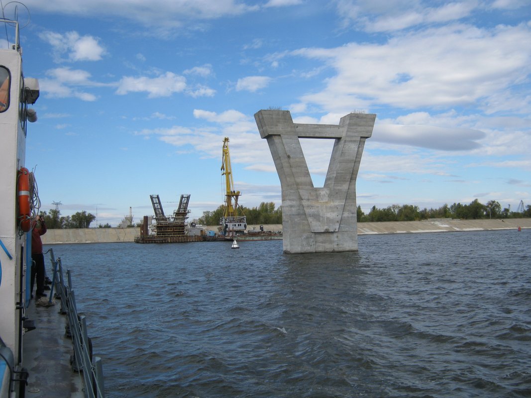 Балаково Саратовская область судоходный мост