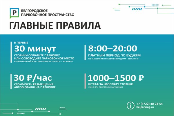 Карта парковки белгород