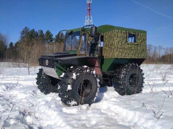 Снегоболотоход медведь м5