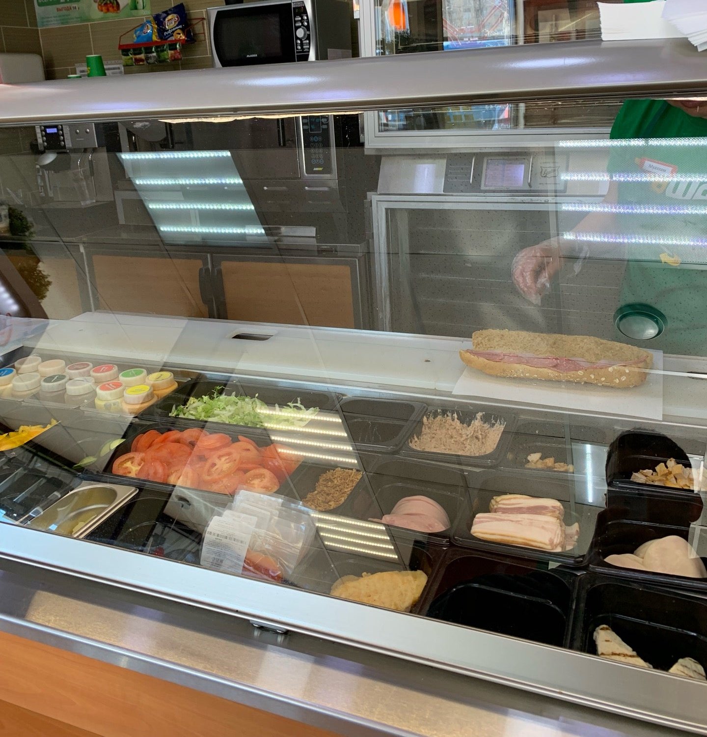 Subway на Нагатинской улице в Москве 🍴 отзывы, адрес и как добраться ...