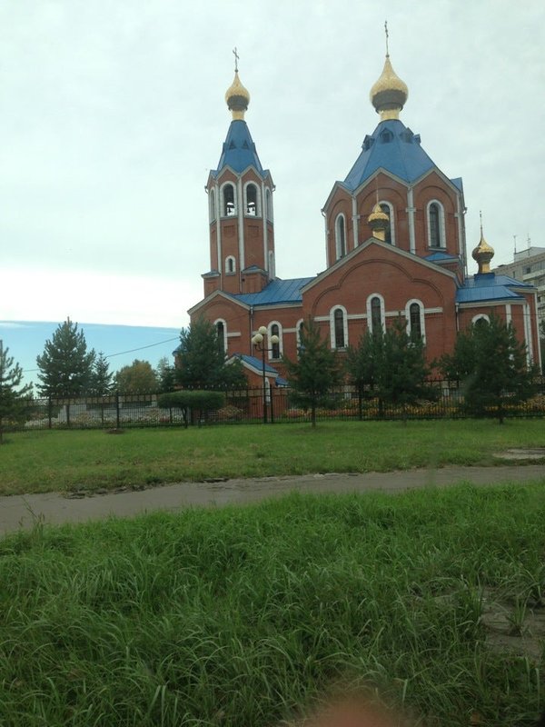 Храм иконы Божьей матери Благовещенск