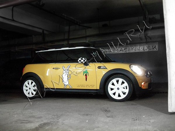 Винилография Mini Cooper