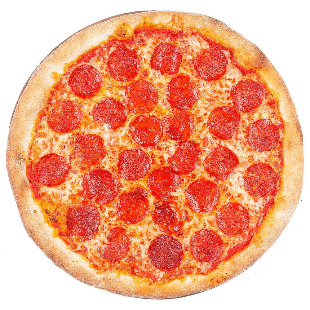 Номер пиццы москва. Пицца пепперони 35см. Колбаса для пиццы пепперони. Пицца пеперони тонкое тесто. Пепперони Додо.