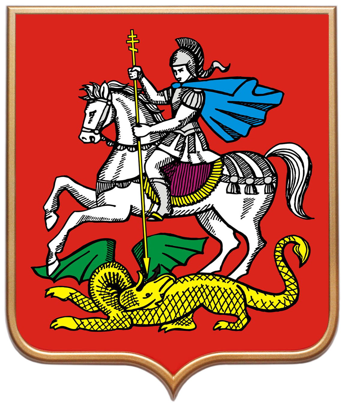 флаг города москвы