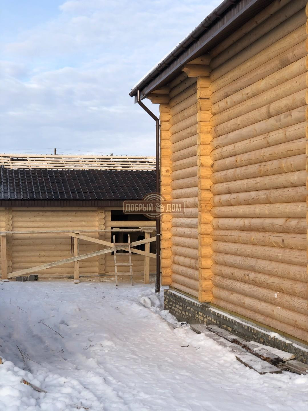 Строительство бань из оцилиндрованного бревна в Уфе – Бани из оцилиндровки:  8 строительных компаний, 3 отзыва, фото – Zoon.ru