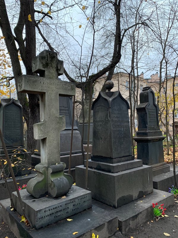 Малоохтинское кладбище в санкт петербурге