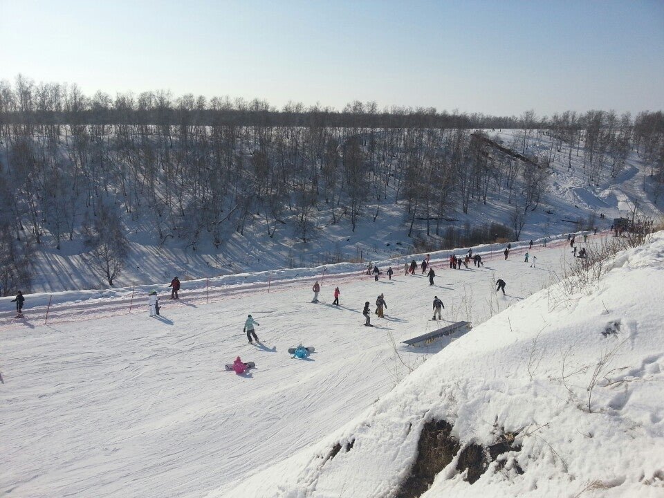 Фото крутая горка омск