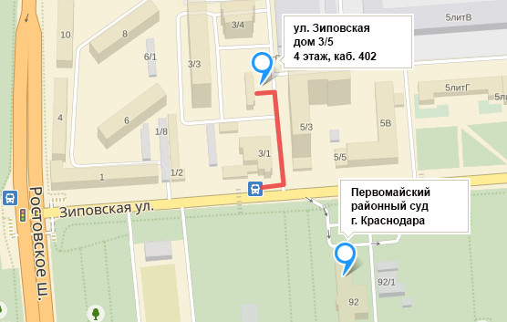 Карта зиповская 14