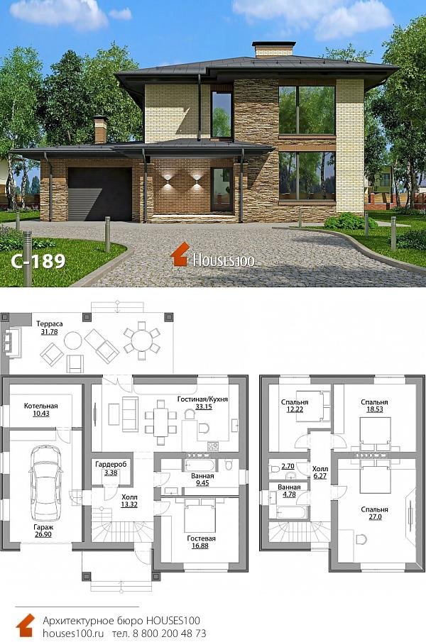 Проекты 100 house