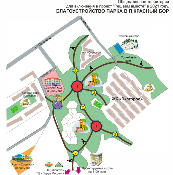 План застройки красный бор ярославль