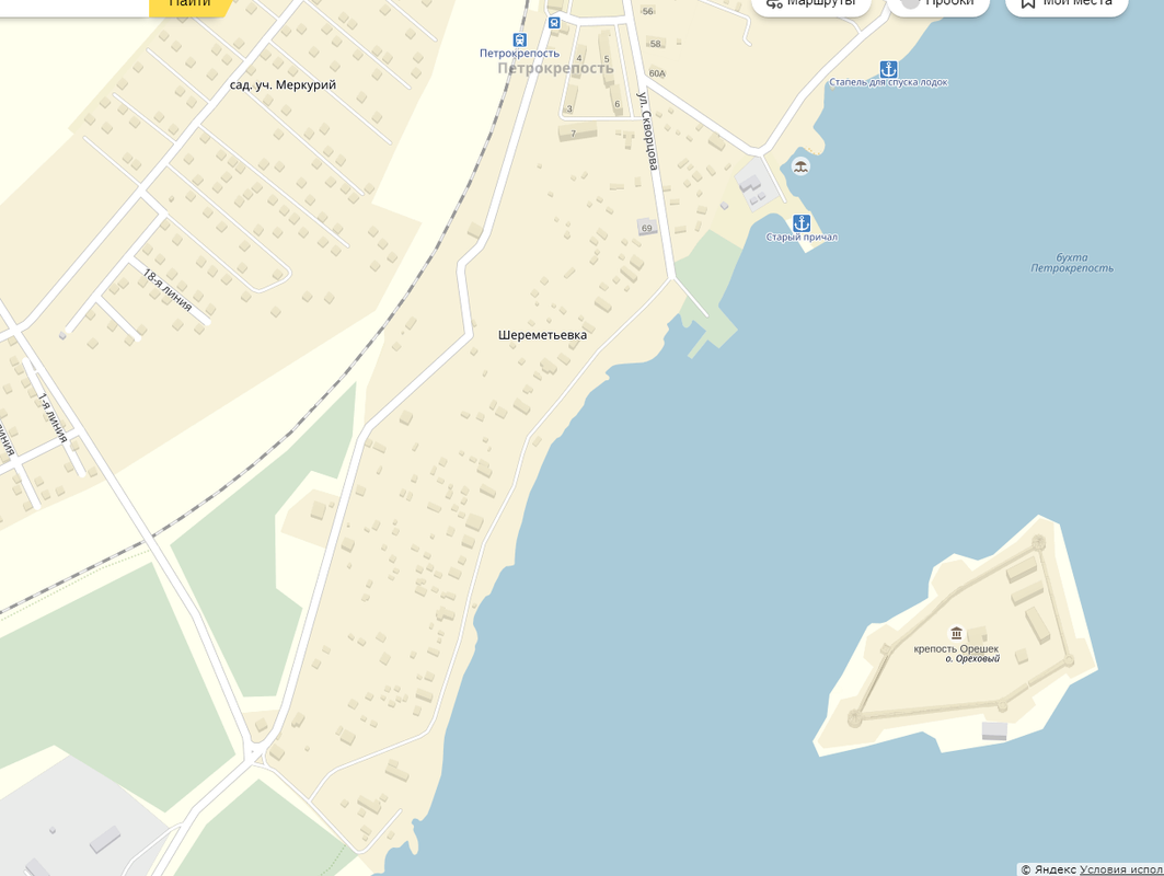 Петрокрепость спб карта