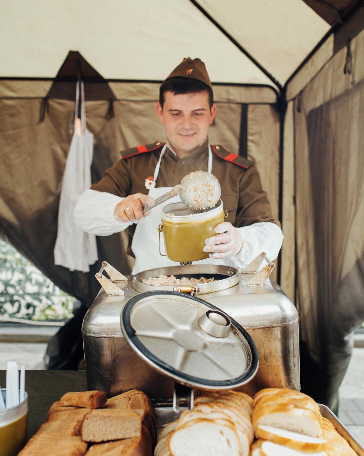 Военная полевая кухня фото