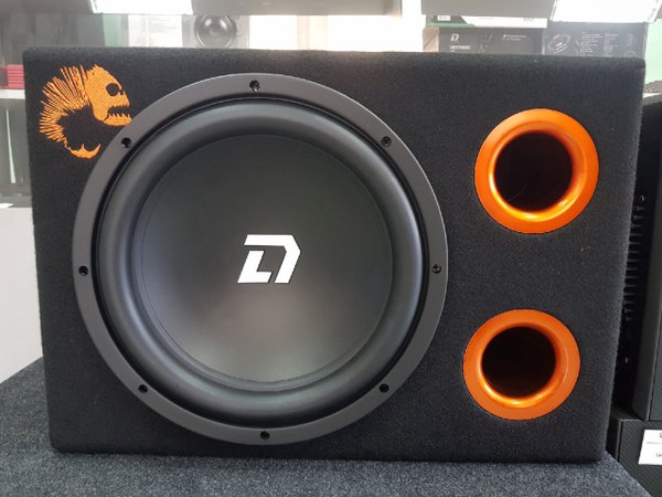 Dl audio piranha 12 double Dl audio piranha 12 double